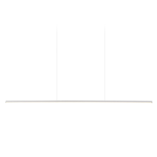 Kuzco Lighting Chute White LED Pendant Light with Cylindrical Shade