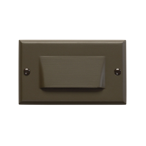 Kichler Lighting Shielded LED Step Light in Architectural Bronze by Kichler Lighting 12602AZ