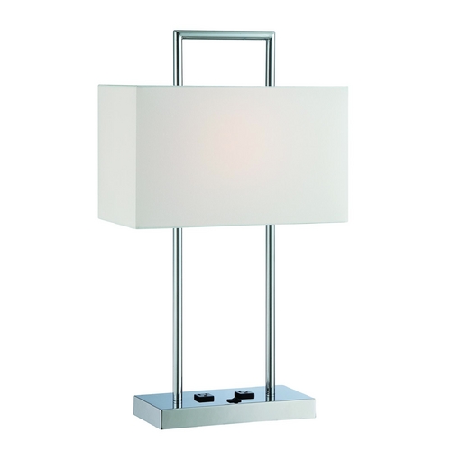 Lite Source Lighting Jaymes Chrome Table Lamp by Lite Source Lighting LS-22473