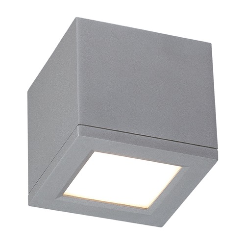 WAC Lighting Rubix Graphite LED Close-to-Ceiling Light by WAC Lighting FM-W2505-GH