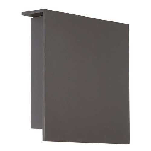 Square 10-Inch LED Wall Light in Bronze by Modern Forms