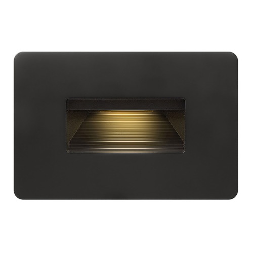 Hinkley Luna 12V LED Horizontal Step Light in Satin Black by Hinkley Lighting 15508SK