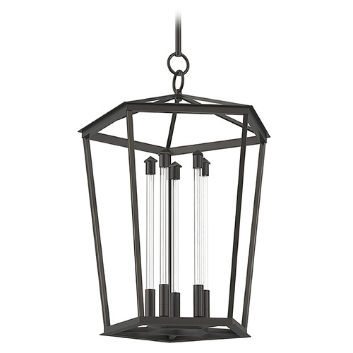 Delphine 23.75-Inch High Urban Bronze LED Pendant by Alora Lighting