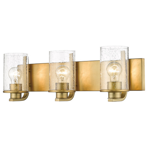 Beckett Olde Brass Bathroom Light by Z-Lite