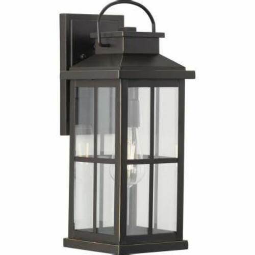 Williamston 12-Inch Outdoor Lantern in Bronze by Progress Lighting