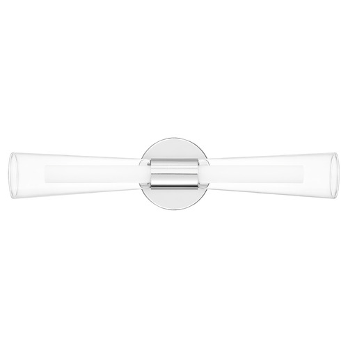 Quoizel Lighting Amara Vertical Bathroom Light in Polished Chrome by Quoizel Lighting PCAMA8522C