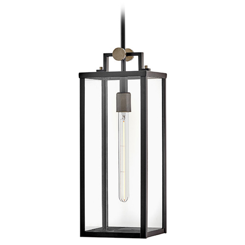 Hinkley Catalina Black & Burnished Bronze LED Outdoor Hanging Light by Hinkley Lighting 23012BK