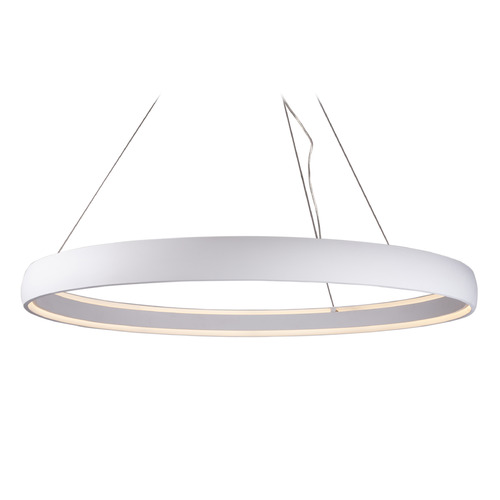 Kuzco Lighting Halo White LED Pendant Light