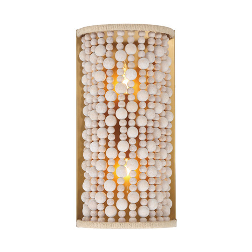 Minka Lavery Horsmore 2-Light Wall Sconce in Painted Legacy Brass by Minka Lavery 3642-870