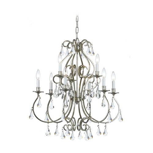 Crystorama Lighting Ashton Crystal Mini Chandelier in Gold by Crystorama Lighting 5019-OS-CL-MWP