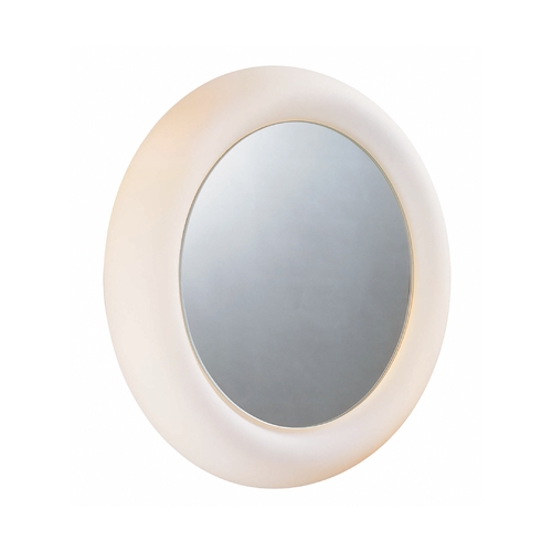 Oki Round 16.5-Inch Illuminated Mirror by Lite Source Lighting