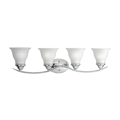 Progress Lighting Trinity Bathroom Light in Chrome by Progress Lighting P3193-15