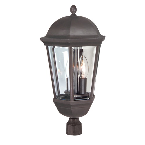 Britannia Oiled Bronze Post Light by Craftmade Lighting