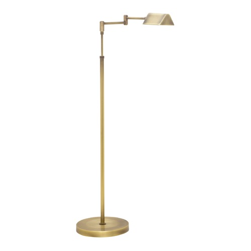 Delta Antique Brass LED Swing-Arm Lamp by House of Troy Lighting