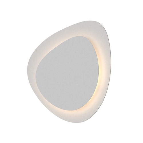Abstract Panels Textured White LED Sconce by Sonneman Lighting