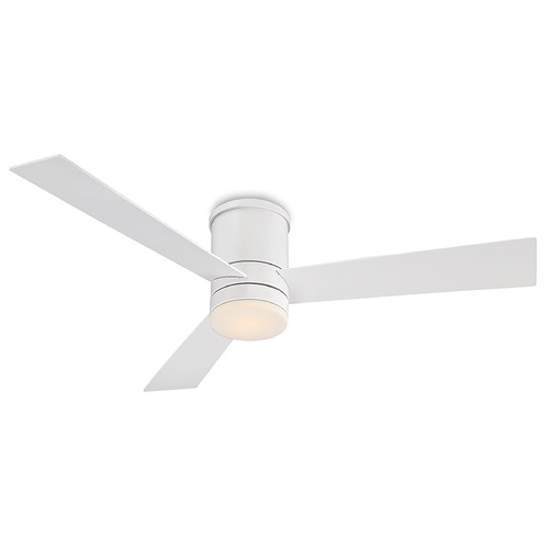Axis 52-Inch LED Smart Hugger Fan in Matte White by Modern Forms
