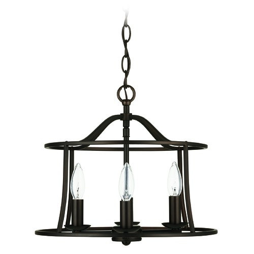 HomePlace by Capital Lighting Cameron Bronze 4-Light Pendant with by HomePlace by Capital Lighting 239541BZ