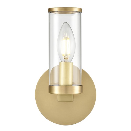 Alora Lighting Alora Lighting Revolve Natural Brass Sconce WV309001NBCG