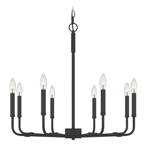 Quoizel Lighting Abner 28-Inch Chandelier in Earth Black by Quoizel Lighting ABR5028MBK