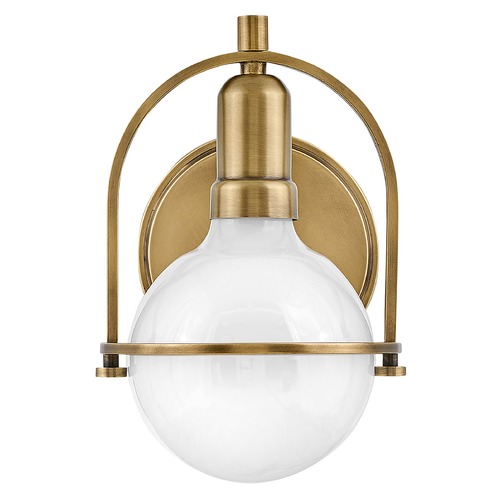 Somerset Single Sconce in Heritage Brass by Hinkley Lighting