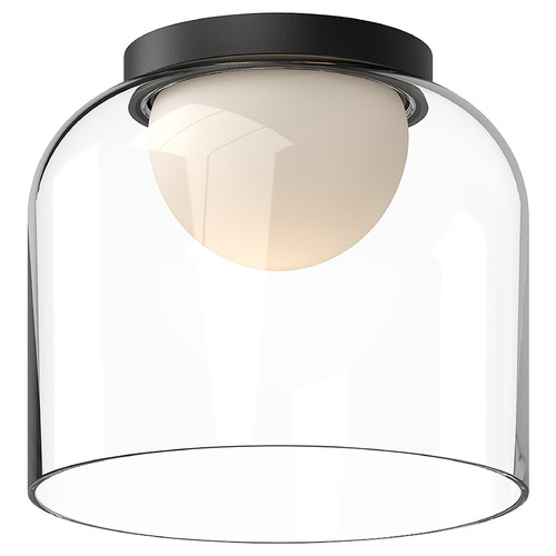 Cedar Black LED Flush Mount by Kuzco Lighting