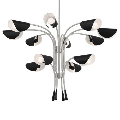 Arcus Satin Nickel Chandelier by Kichler Lighting