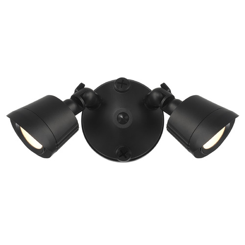 Savoy House Savoy House Lighting Black LED Security Light 4-FLOOD-A2-3000K-BK