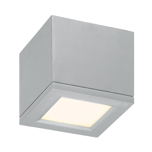 WAC Lighting Rubix Aluminum LED Close-to-Ceiling Light by WAC Lighting FM-W2505-AL