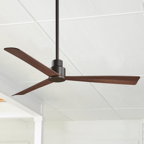 Simple 52-Inch Outdoor Fan in Oil Rubbed Bronze by Minka Aire