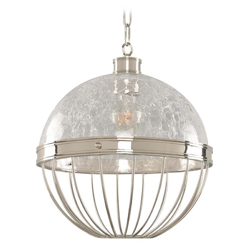 Montauk Polished Nickel Pendant by Kalco Lighting