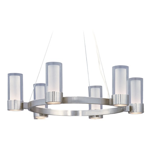 Maxim Lighting Maxim Lighting Silo Polished Chrome LED Chandelier 23077CLFTPC/BUL
