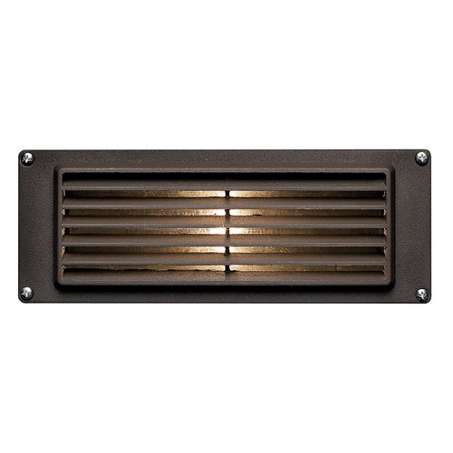 LED 12V Louvered Brick Light in Bronze by Hinkley Lighting