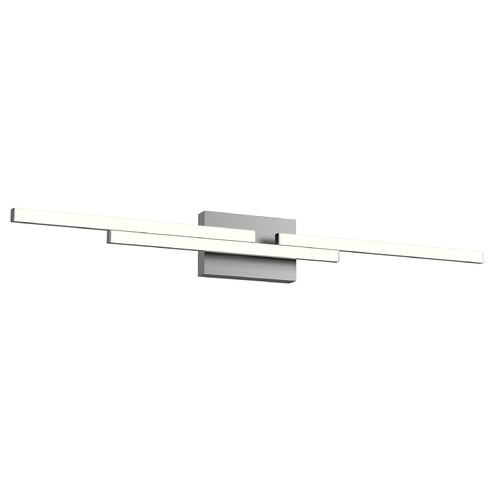 Anello Minor 38-Inch LED Bathroom Light in Brushed Nickel by Kuzco Lighting