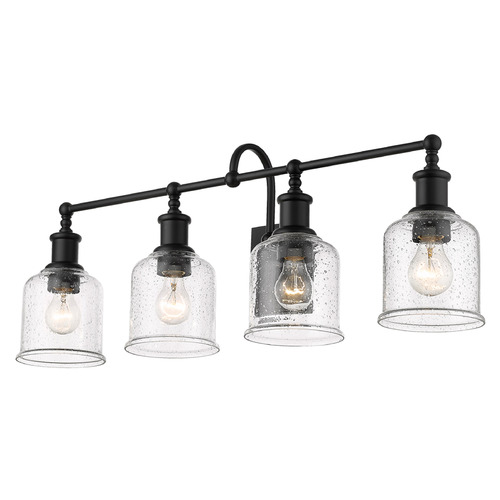 Bryant Matte Black Bathroom Light by Z-Lite