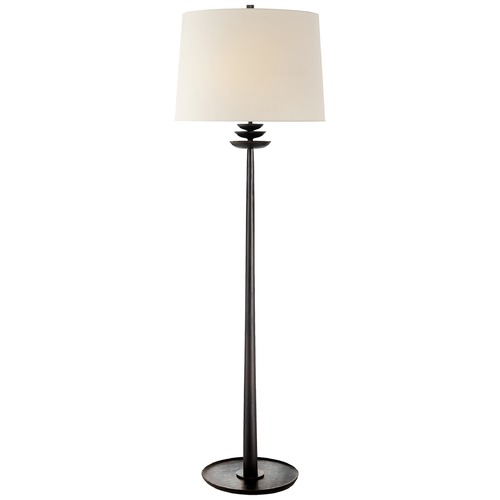 Visual Comfort Signature Collection Aerin Beaumont Floor Lamp in Aged Iron by Visual Comfort Signature ARN1301AIL