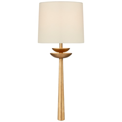 Visual Comfort Signature Collection Aerin Beaumont Medium Tail Sconce in Gild by Visual Comfort Signature ARN2301GL