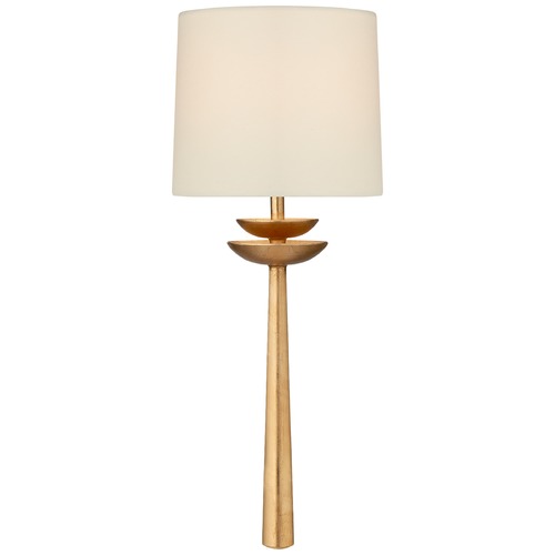 Aerin Beaumont Medium Tail Sconce in Gild by Visual Comfort Signature
