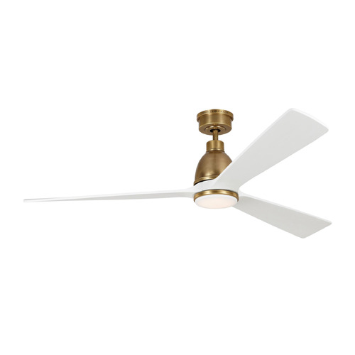 Visual Comfort Fan Collection Bryden Smart 60-Inch 3CCT LED Fan in Brass by Visual Comfort & Co Fans 3BRYSM60HABD