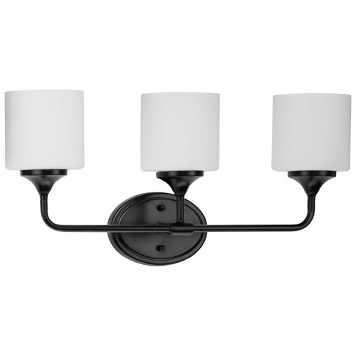 Progress Lighting Progress Lighting Lynzie Matte Black Bathroom Light P2803-31M