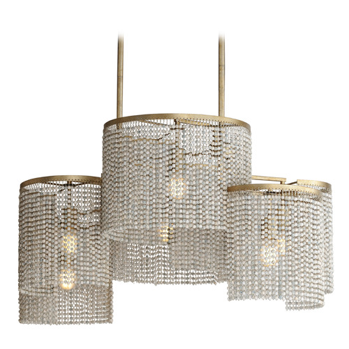 Fontaine Golden Silver Linear Light by Maxim Lighting