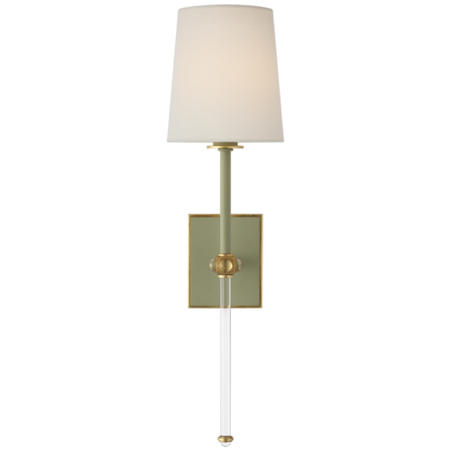 Visual Comfort Signature Collection Lucia 21-Inch Cordless Sconce in Celadon by Visual Comfort Signature JN2052CEL/CG-L-CL
