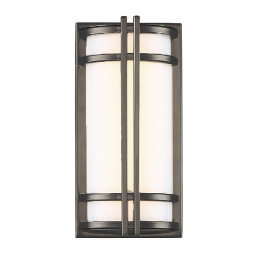 Skyscraper 12-Inch LED Wall Light in Bronze by Modern Forms