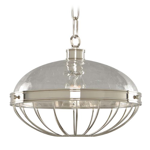 Montauk Polished Nickel Pendant by Kalco Lighting