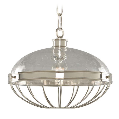 Kalco Lighting Montauk Polished Nickel Pendant by Kalco Lighting 311353PN