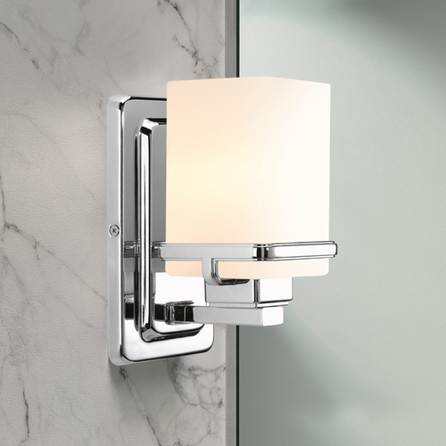 Progress Lighting Metric Sconce in Chrome by Progress Lighting P2193-15