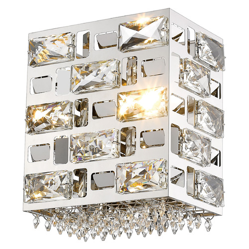 Aludra Chrome Sconce by Z-Lite