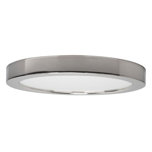 Satco Lighting Blink 9-Inch LED Round Surface Mount 18.5W Polished Chrome 3000K by Satco Lighting S21529