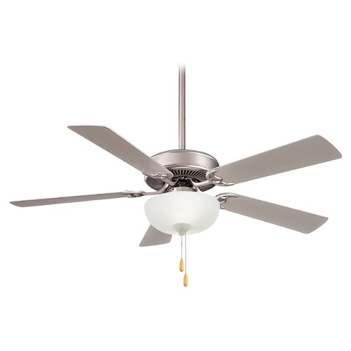 Minka Aire Contractor Uni-Pack 52-Inch LED Fan in Brushed Steel by Minka Aire F448L-BS