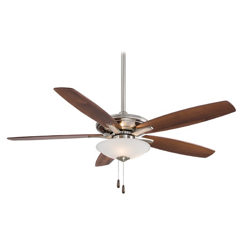 Mojo 52-Inch LED Fan in Brushed Nickel by Minka Aire