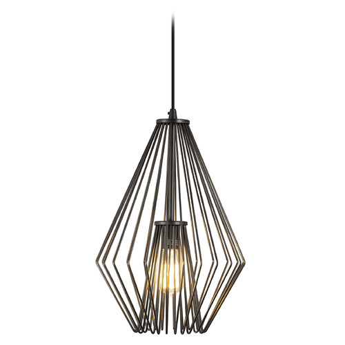 Z-Lite Quintus Plated Bronze Pendant by Z-Lite 442MP12-BP